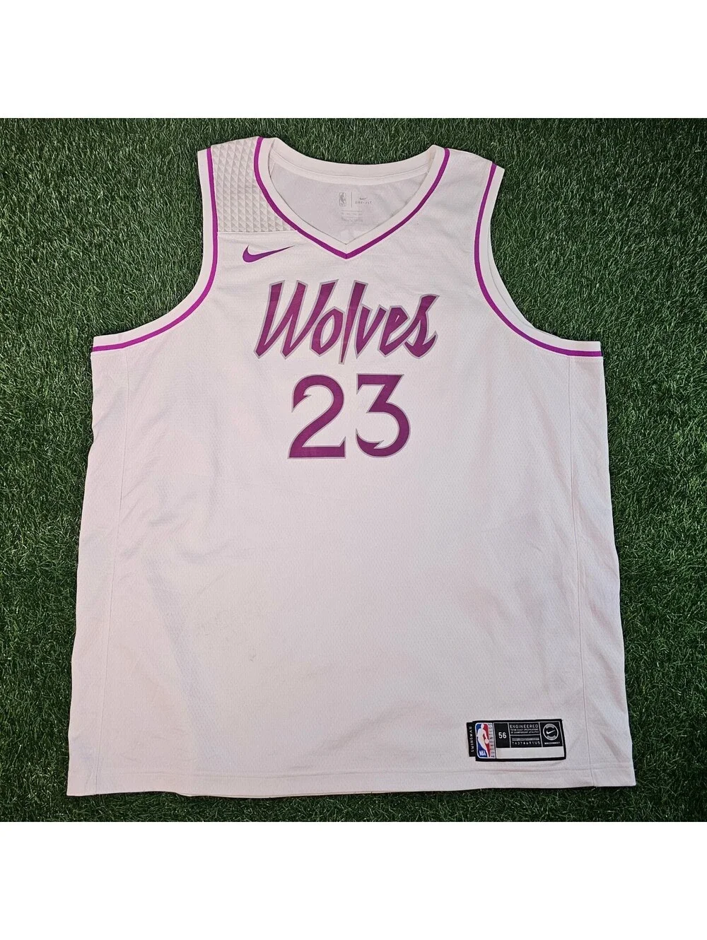 Authentic Grail Nike Minnesota Timberwolves Jimmy Butler Swingman Jersey Size 56
